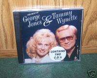 George Jones And Tammy Wynette Cd,New (2 Cds) (26 HITS  