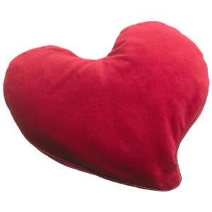  DreamTime Loving Hugs Heart Pillow, Cranberry Velvet 