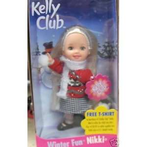  Barbie Kelly Club Winter Fun Nikki: Toys & Games