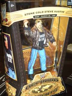 WWE MATTEL DEFINING MOMENTS STONE COLD STEVE AUSTIN UNOPENED IN MINT 
