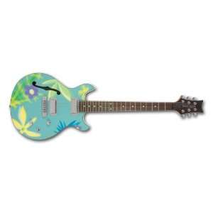  Daisy Rock Retro H Custom Guitar, Luau: Musical 