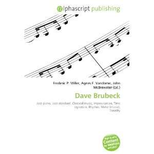  Dave Brubeck (9786133802636) Books