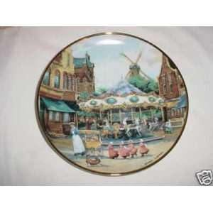  Franklin Mint Carousel Adventures by Andi Lebron Collector Plate 