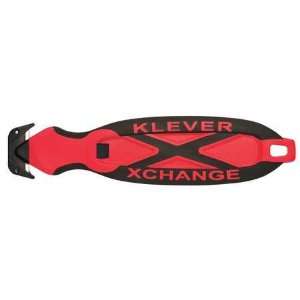  KLEVER X CHANGE KCJ XC R Safety Cutter,Red,Replaceable 