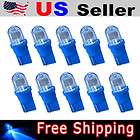   Blue Single Emitter 168 194 2825 W5W T10 LED Light Bulbs (Bulk Deal