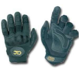  Race Crew Mechanic Glove, Black   Large Automotive