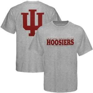   by Nike Indiana Hoosiers Ash Established T shirt: Sports & Outdoors