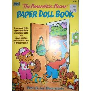   Bears Paper Doll Book (9780394862927): Stan and Jan Berenstain: Books