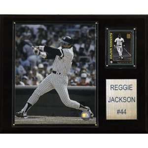  MLB Reggie Jackson New York Yankees Player Plaque: Sports 