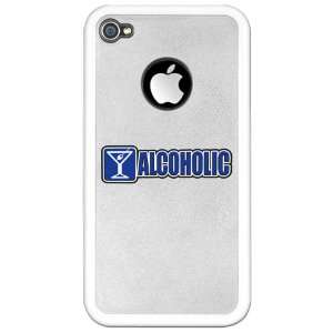   or 4S Clear Case White Drinking Humor Alcoholic Sign 