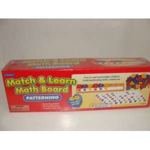   Lakeshore Match & Learn Math Board Patterning: Toys & Games