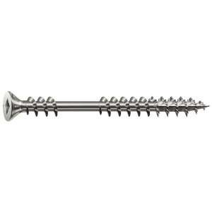   by 3 1/2 Inch Stainless Steel Screws with Flat Head, 5 Pound Container
