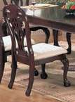 Mahogany Chippendale 7 pc Dining Table Set  