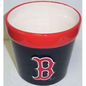  Boston Red Sox MLB 4.5 Flower Pot: Sports & Outdoors