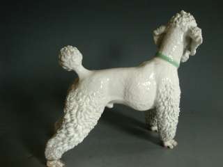 Vintage Rosenthal Huge Poodle Porcelain Dog Figurine  