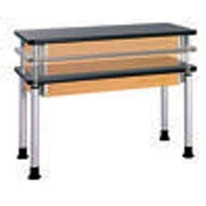Adjustable Height Table, 24x54, Plastic Laminate Top:  