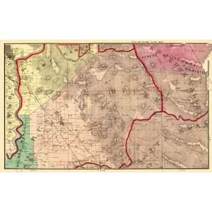  RUSSIAN RIVER CALIFORNIA (CA) LANDOWNER MAP 1877