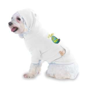 Ezra Rocks My World Hooded (Hoody) T Shirt with pocket for your Dog or 