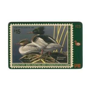 Collectible Phone Card Duck Hunting Permit Stamp #61 Void After 1995 