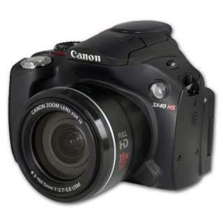 Canon PowerShot SX40 (Black) 35x Zoom 12.1MP HS Digital Camera 