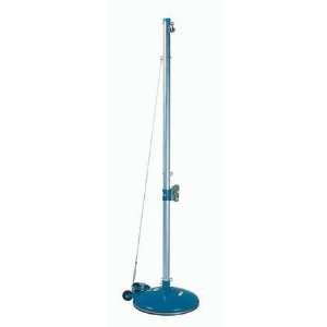   Single upright with turn knob base provides adjoin 