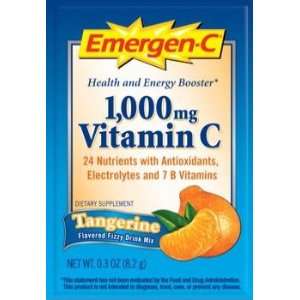  Alacer Corp Emergen C Vitamin C 1000 mg Tangerine 30 