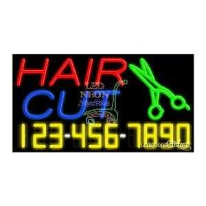 Hair Cut Neon Sign: Office Products