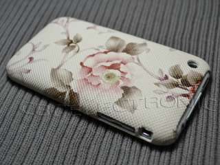 New Flower hard case back cover for iphone 3g 3gs TP024  