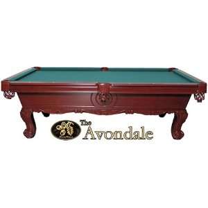  The Avondale Pool Table (Mahogany Finish) Sports 