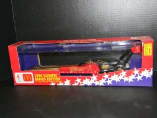 RC 1:24 NHRA MCDONALDS OLYMPIC GAMES FUEL DRAGSTER NRFB  