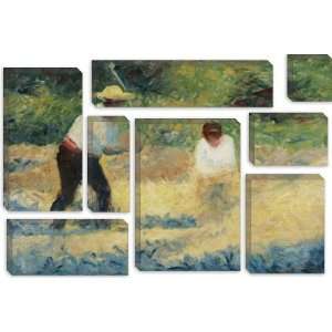 The Stone Heap (Le Tas De Pierres) by Georges Seurat Canvas Painting 