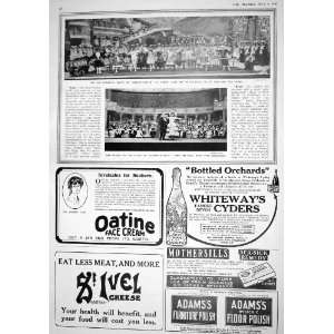 1916 Ice Carnival Drury Lane Theatre Kellogg Advertisement 