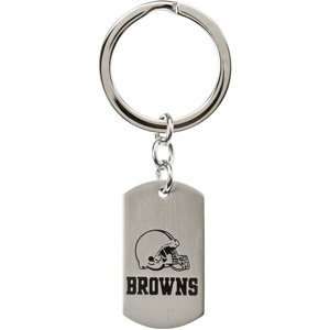   & Black Cleveland Browns NFL Football Team Logo Key Chain Jewelry