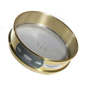  Advantech Brass Test Sieves, 8 Diameter, #120 Mesh, 8 