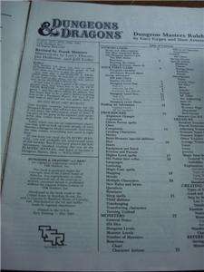1983 SC Lot of 2 TSR DUNGEONS & DRAGONS Player Manual & Dungeon 