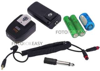 RF602 Wireless Remote Flash Trigger Canon 50D 40D 5D 1D  