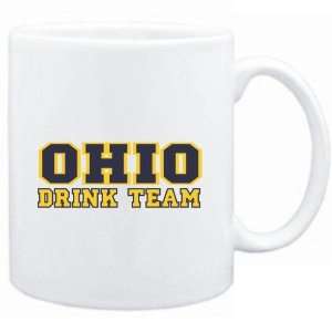  Mug White  DRINK TEAM Ohio  Usa States Sports 