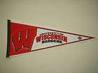 Wisconsin University NCAA Wall Banner Pennant 12 x 30