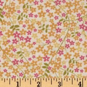  44 Wide Moda Sunkissed Meadow Sweet Ivory Fabric By The 