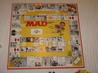   1979 Parker Brothers Mad Magazine Board Game Complete   