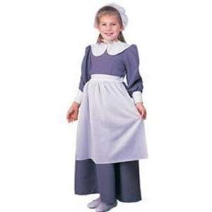  Pilgrim Girl Child Small Costume: Toys & Games