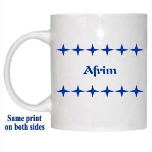  Personalized Name Gift   Afrim Mug: Everything Else