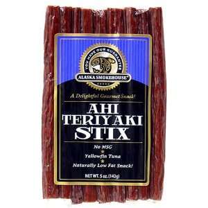 Alaska Smokehouse Ahi Teriyaki Stix 3 Pack:  Grocery 