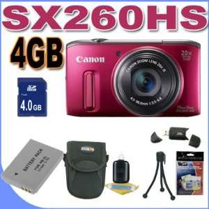 Canon PowerShot SX260HS SX260 HS 12.1 MP CMOS Digital Camera with 20x 