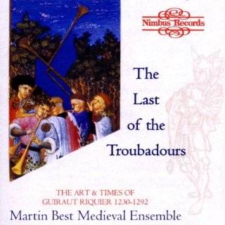   Times of Riquier by Martin Best Medieval Ensemble ( Audio CD   1992