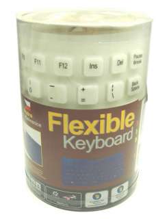 USB 2.0 Flexible Foldable Washable 109 Keys Keyboard for PC Laptap