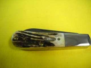 Case XX NEW 6056 Genuine Stag Damascus Barlow Knife  