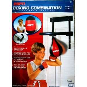  ESPN Boxing Combination Speed & Heavy Bag Set for Children 