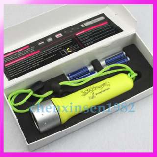 120LM CREE Q5 3W LED Underwater Waterproof Professional Diving 