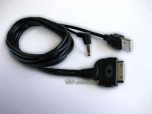 iPOD iPhone TO KENWOOD DNX 6180 DNX 5180 A/V CABLE  